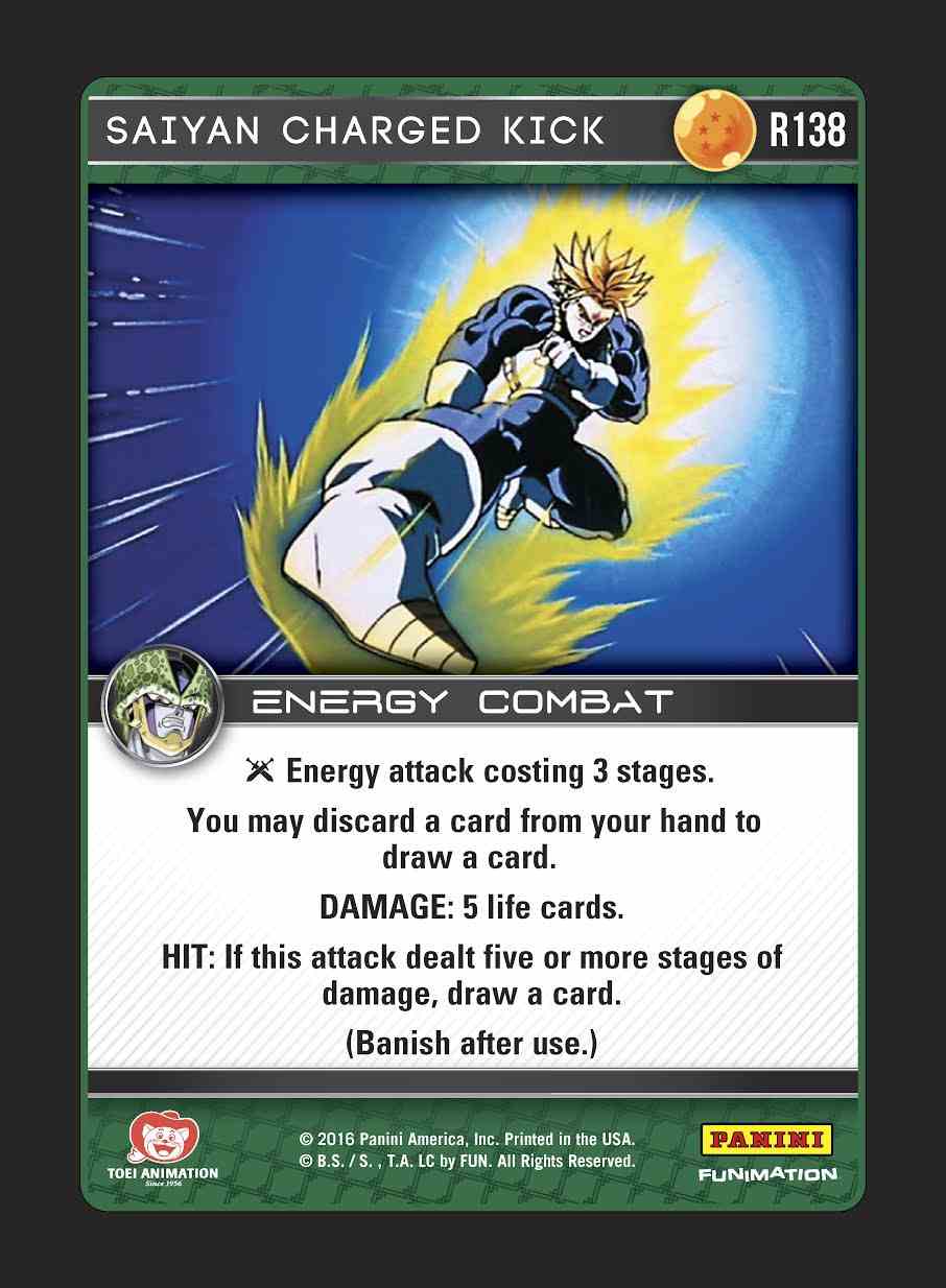 Saiyan Charged Kick (FOIL)